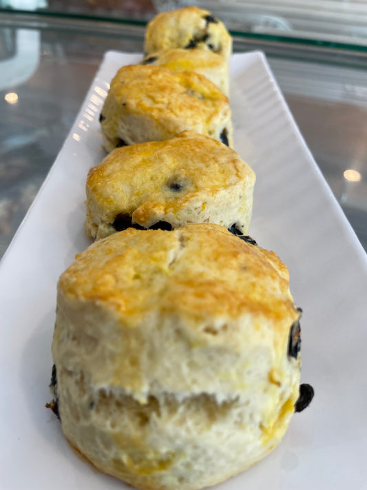 Sweet scones: Lemon Blueberry